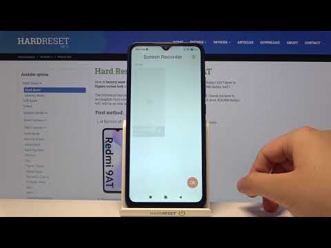 How to Change Screen Recorder Sound Settings in XIAOMI Redmi 9AT – Find Screen Recorder Options