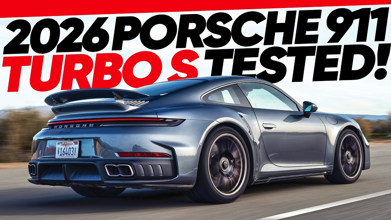 2026 Porsche 911 Turbo S Hybrid Test: Hypercar Quick in 0-60 and 1/4 Mile