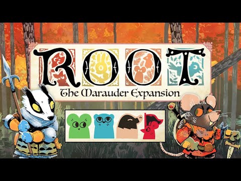 Tabletop Root with Hirelings (Alliance, Riverfolk, Moles, Warlord) Gameplay