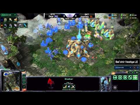 [Group C] Dear(STX) vs Journey(SKT1) PvT Bel'Shir Vestige / Round 32 -MLG,esportstv,Starcraft2