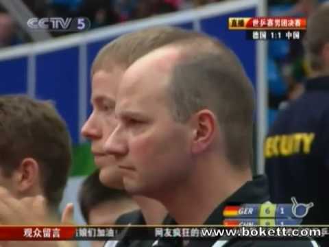 (FN-3) ZHANG Jike vs SUSS Christian (GER) (3) - 2010 Moscow Team Championships