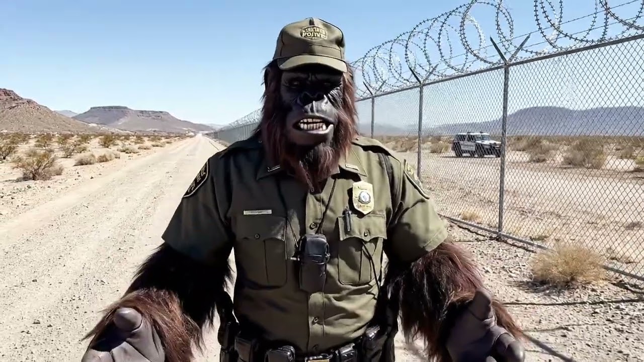 Bigfoot Patrols the Border