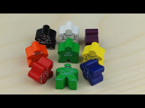Ninja, Red - Character Meeple video