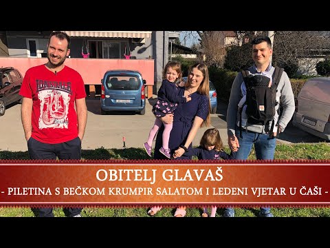 Blagoslovljen tek - Piletina s bečkom krumpir salatom i ledeni vjetar u čaši obitelji Glavaš