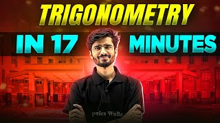 Trigonometry | Complete Chapter In 17 Minutes | Class 10th Board