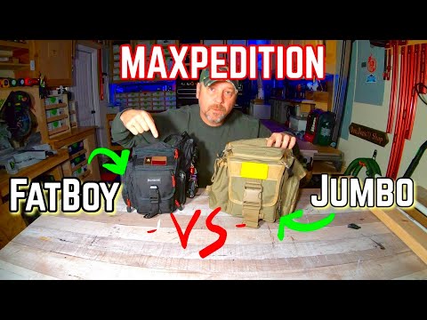 Maxpedition Jumbo vs FatBoy EDC bags