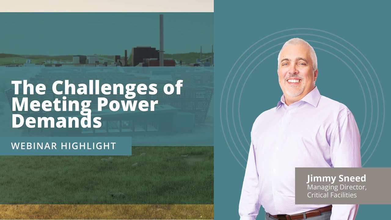 The Challenges Meeting Data Center Power Demands