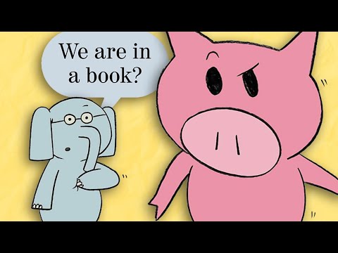 Piggie and Gerald Are In A BOOK! - We Are In A Book 📖  | Mo Willems Workshop