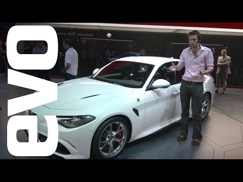 Alfa Romeo Guilia at Frankfurt 2015 | evo MOTOR SHOWS