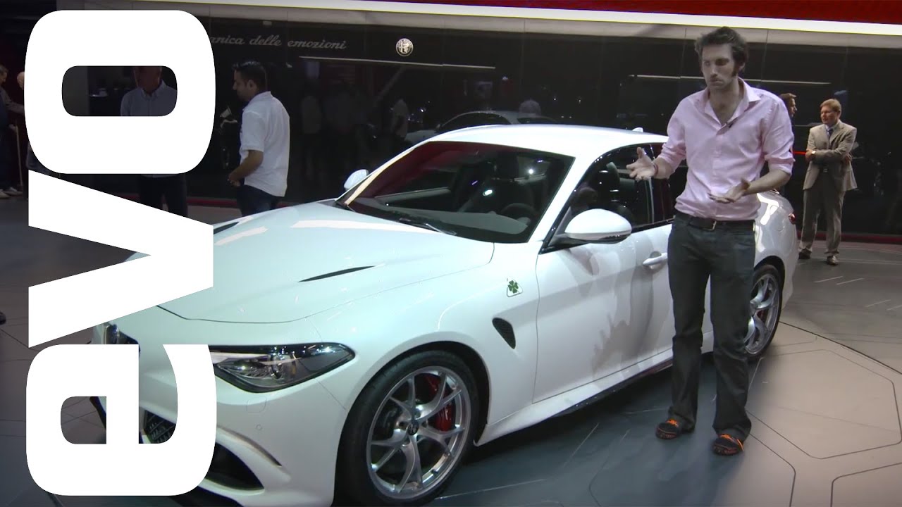 Alfa Romeo Guilia at Frankfurt 2015 | evo MOTOR SHOWS