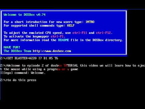 DOSBOX VIDEO TUTORIALS #2