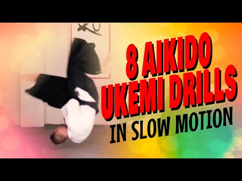 8 AIKIDO UKEMI DRILLS IN SLOW MOTION