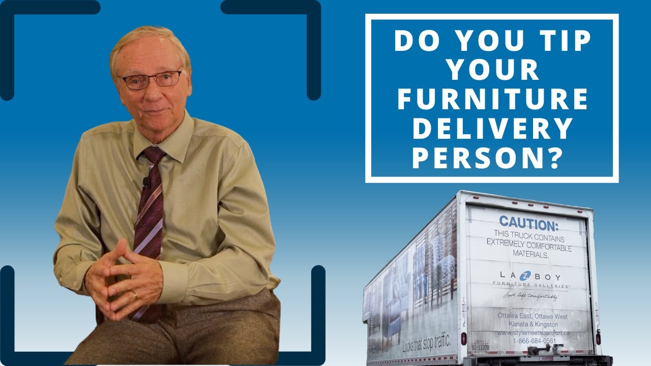 Do You Tip Your Furniture Delivery Person?
