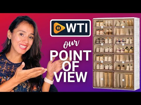 BINSIO Shoe Storage Cabinet 7 Tiers for 28 Pairs - WTI product video review