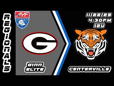AYF Midwest Regional Championships. Ginn Elite vs Centerville Tigers 12U