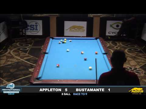 2014 CSI 8 Ball Invitational: Appleton vs Bustamante