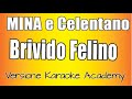 Mina   Adriano Celentano - Brivido Felino (Versione Karaoke Academy Italia)
