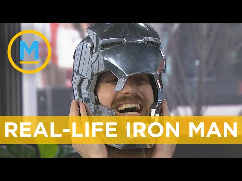 YouTuber @hacksmith shows off his Iron Man helmet, Captain America Shield & more | Your Morning