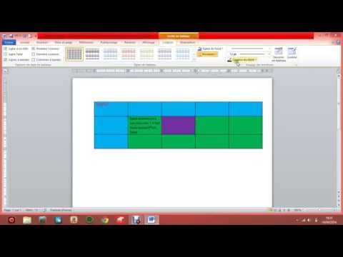 comment colorer toute une page sur word