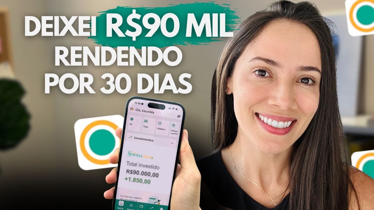 DEIXEI R$90 MIL RENDENDO POR 30 DIAS NO SOFISA | Quanto ganhei?