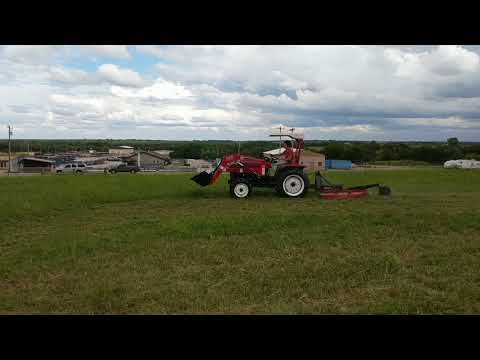 jinma-254 front-end loader test drive