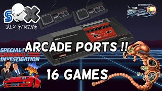Sega Master System Arcade Ports - Shinobi, OutRun, R-Type, More!