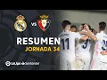 Resumen de Real Madrid vs CA Osasuna (2-0)