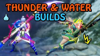 Sunbreak Mail Of Hellfire Insect Glaive Element Builds | Water and Thunder