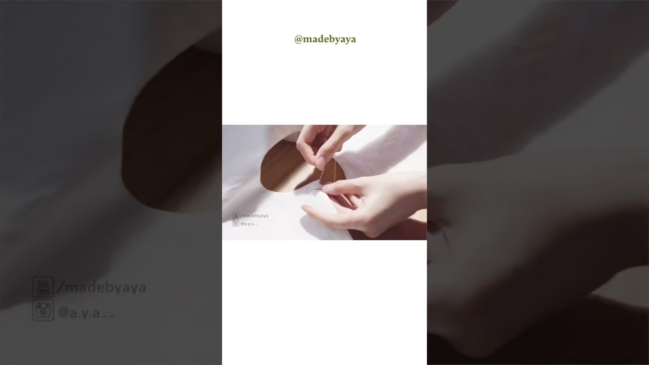 DIY Detachable Sailor Collar 2 ways #sewingtutorial #sewingtips つけ襟の作り方 #手作り服 #ミシン初心者