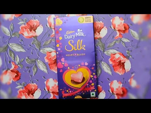 Cadbury Dairy Milk Silk Heart Blush Bars | unboxing | Flipkart