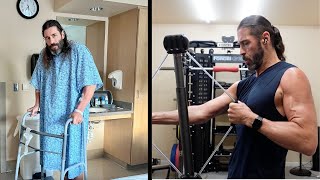 Road to Recovery Update- Getting Dressed, Isometrics and Grattitude #roadtorecovery