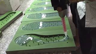 liquid silicone LSR or PU medical insoles heels making machine