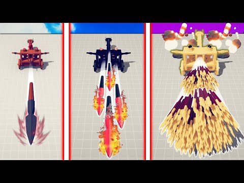 EVOLUTION OF MEGA BALLISTA | TABS - Totally Accurate Battle Simulator