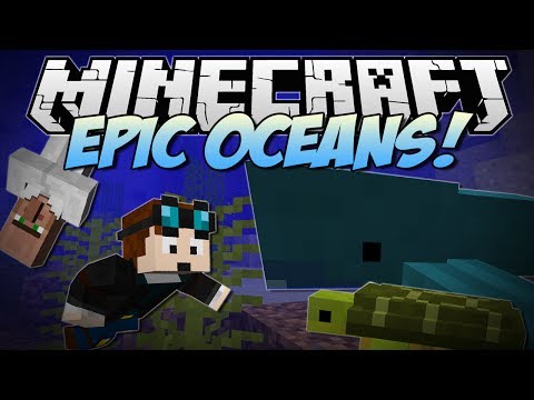 Minecraft | EPIC OCEANS! (Cannibals, Sharks, Turtles and More!) | Mod Showcase NEW