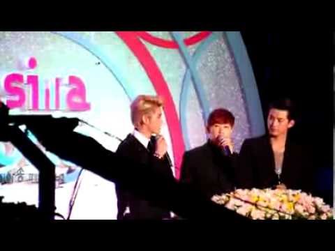 [Fancam] 131009 Asia Song Festival - EXO Kris introducing G.E.M in Cantonese