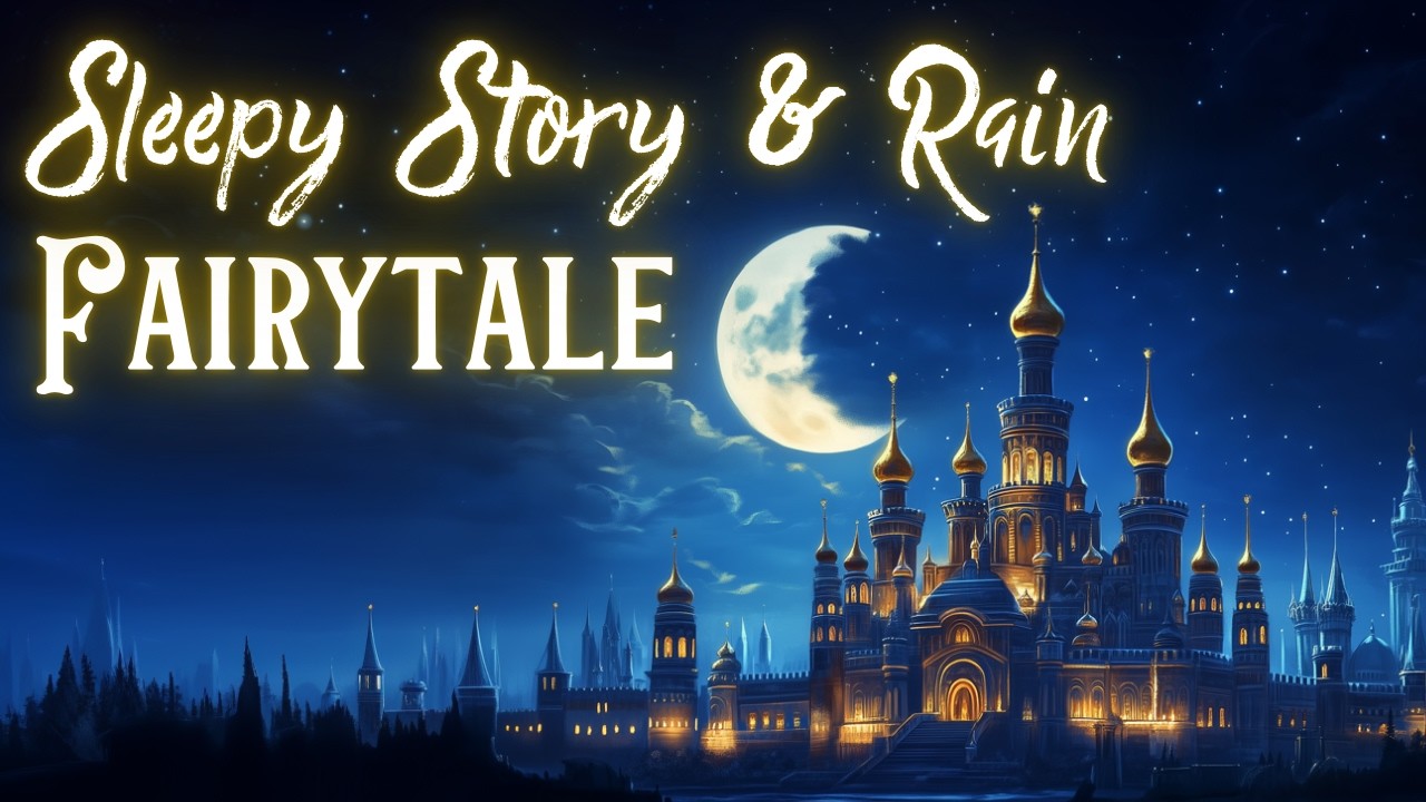 Fairytale with RAIN Sound | The Brocade of the Moon Palace | Bedtime Story for Grown Ups