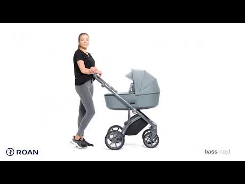 Roan Bass Next Beige Bērnu Ratiņi 2in1