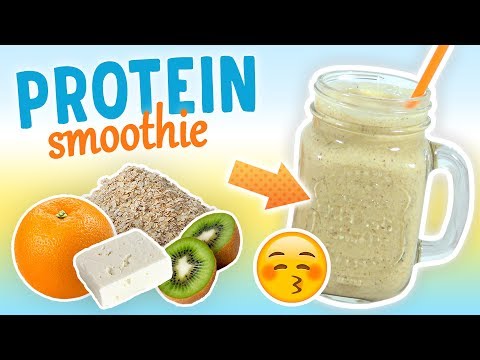 Muscle Building Smoothie (High Protein Smoothie Recipe)