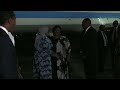 Arrival of President of Tanzania H E  Samia Suluhu Hassan, Waterkloof Air Force Base