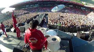 DATAROCK///™ - GIVE IT UP live HD BRANN STADION 19.7.2013
