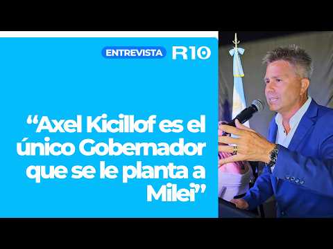 “Axel Kicillof es el único Gobernador que se le planta a Milei” Edgardo Bruno al Gato Sylvestre