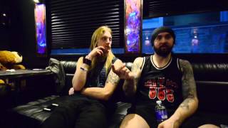 Dragonforce video interview - London Music Hall, Canada - November 26th, 2015