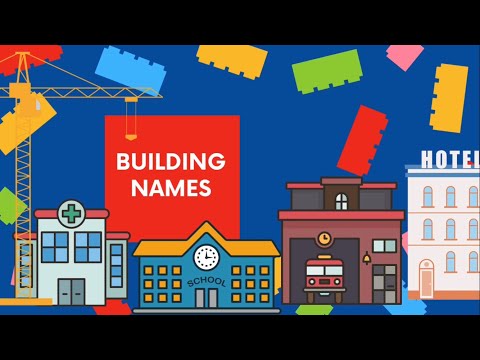 How do you name Building? 🏠🕌🏥| Inquisitive Fusion
