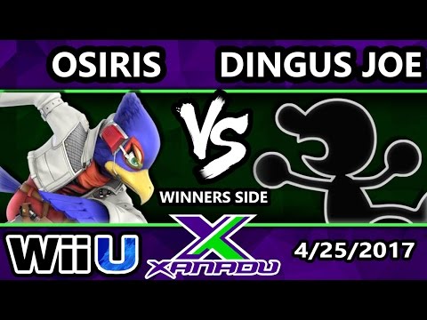 S@X 199 - Osiris (Falco) Vs. Dingus Joe (G&W) - SSB4 Touranment - Smash Wii U - Smash 4