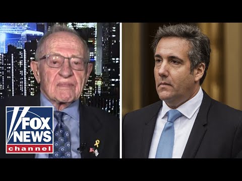 Alan Dershowitz accuses Michael Cohen of lying on the stand in Trump case