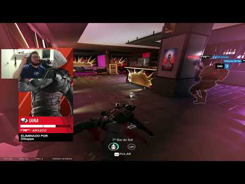 O AZAR TBM ASSOMBRA O PALUH, QUE TIMING KKKKK - MELHORES MOMENTOS RAINBOW SIX SIEGE