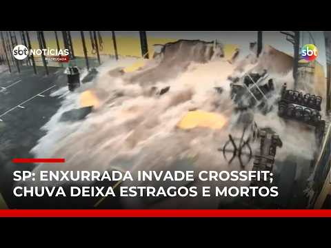 Temporal provoca enxurradas, destruição e mortes em São Paulo e no interior | #SBTNotícias