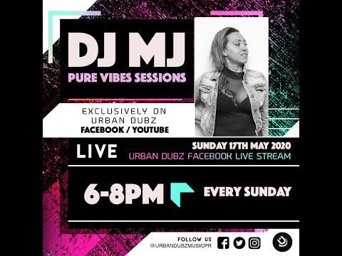 DJ MJ Pure Vibes Session Live Vinyl Set on Urban Dubz (18-05-2020)