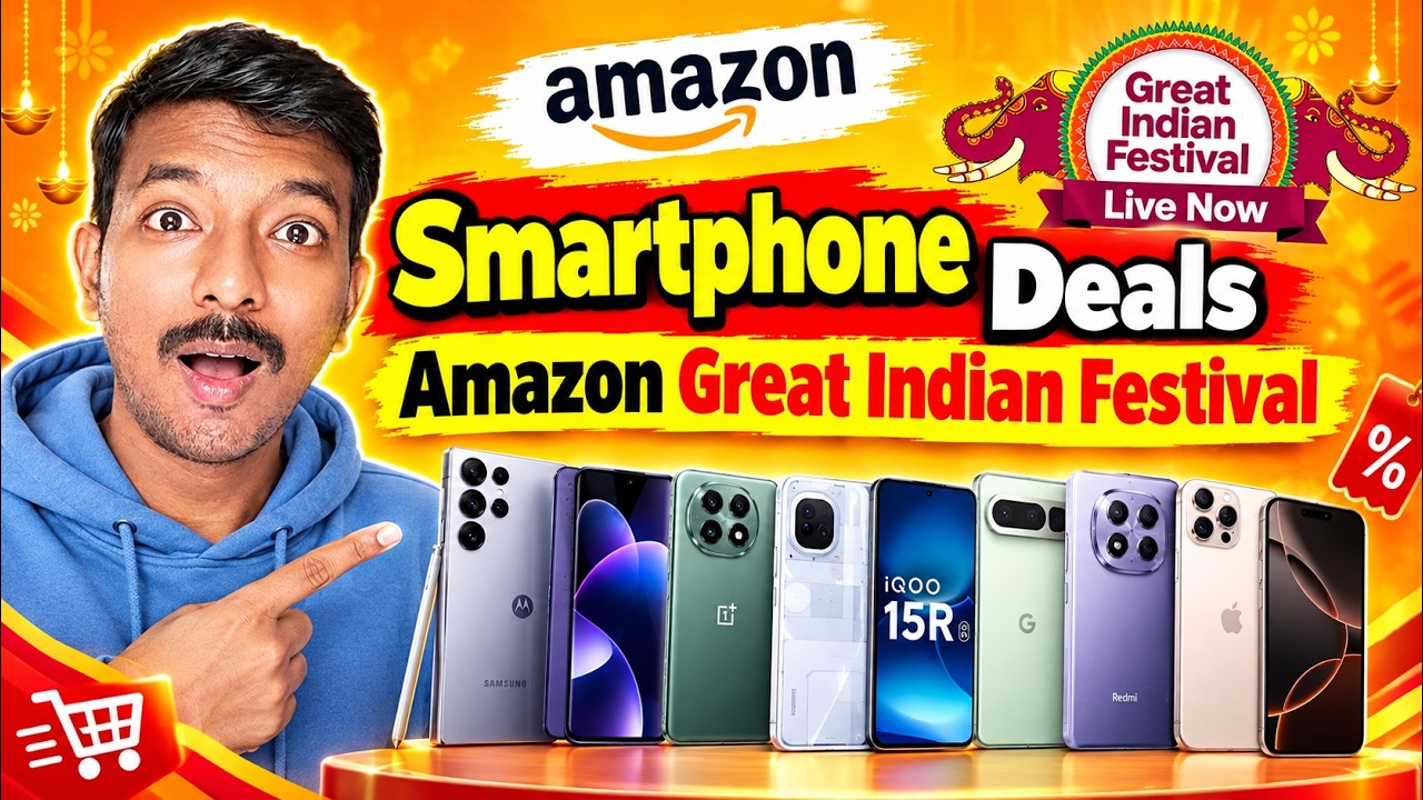 Top 10 Smartphone Deals You MUST Watch Before Buying! 💥 Amazon Great Indian Festival Sale
