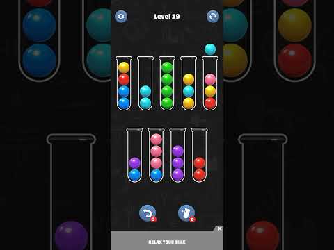 Ball Sort Puzzle Level 19 Color Ball Sort: Puzzle Game Kiwi Fun playlist - YouTube